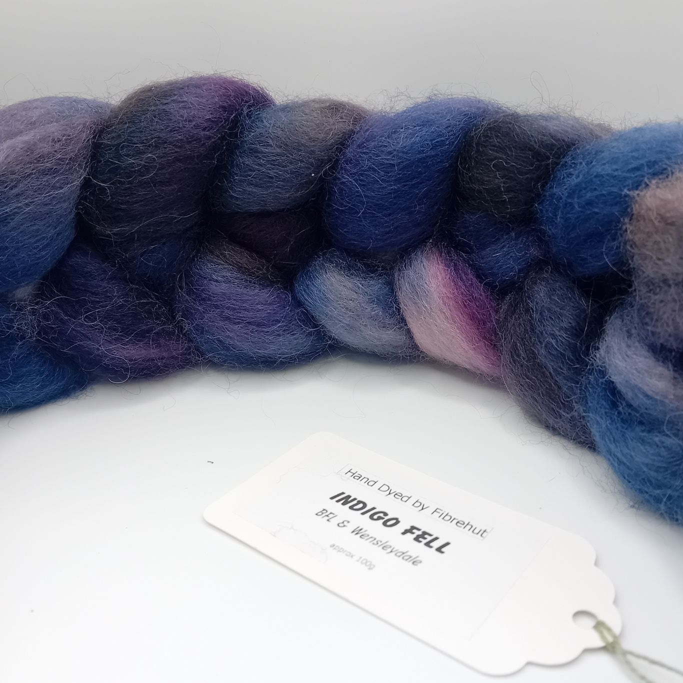 INDIGO FELL - BFL & Wensleydale