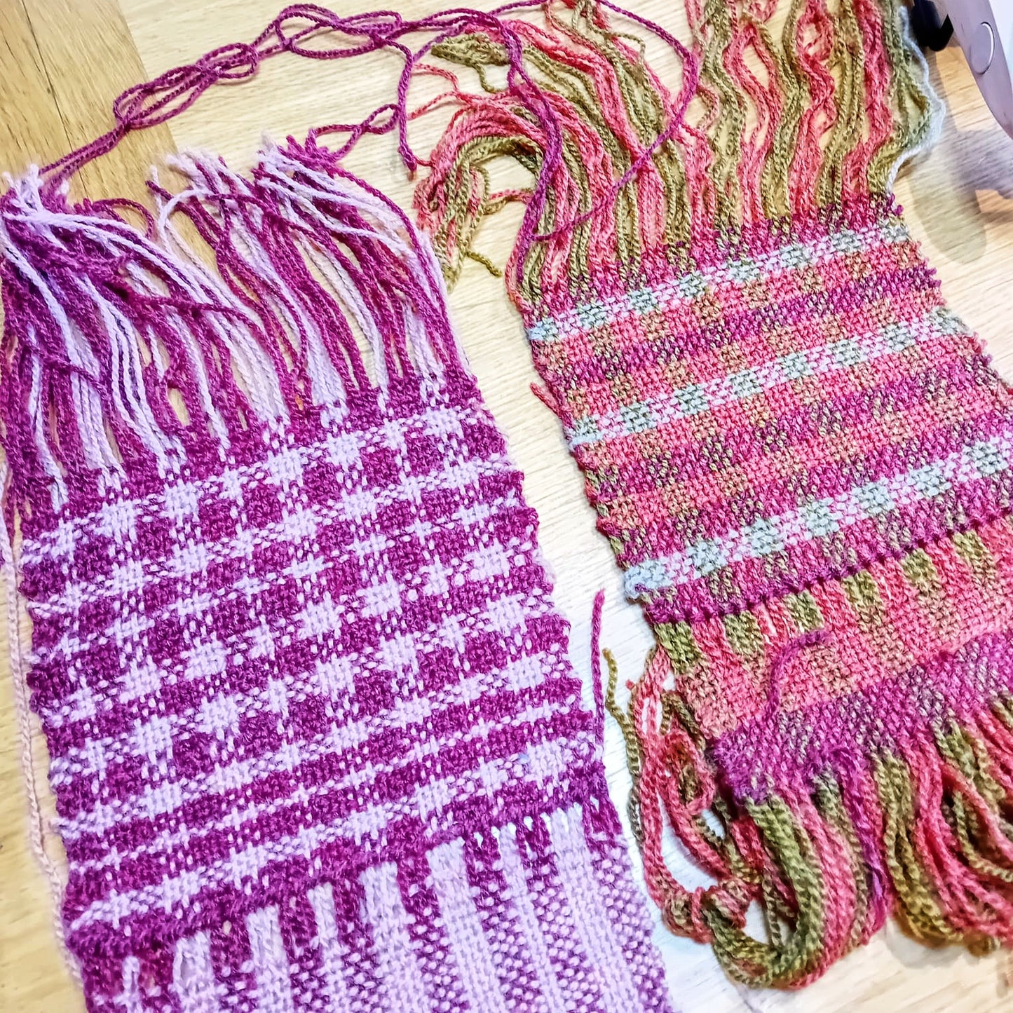 Lesson - How to weave on a rigid heddle loom