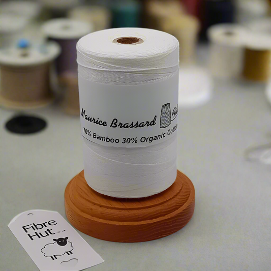 maurice brassard weaving yarn bamboo organic cotton