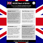 Best of British combed wool top