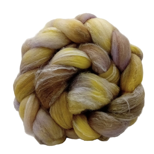 hand dyed spinning wool