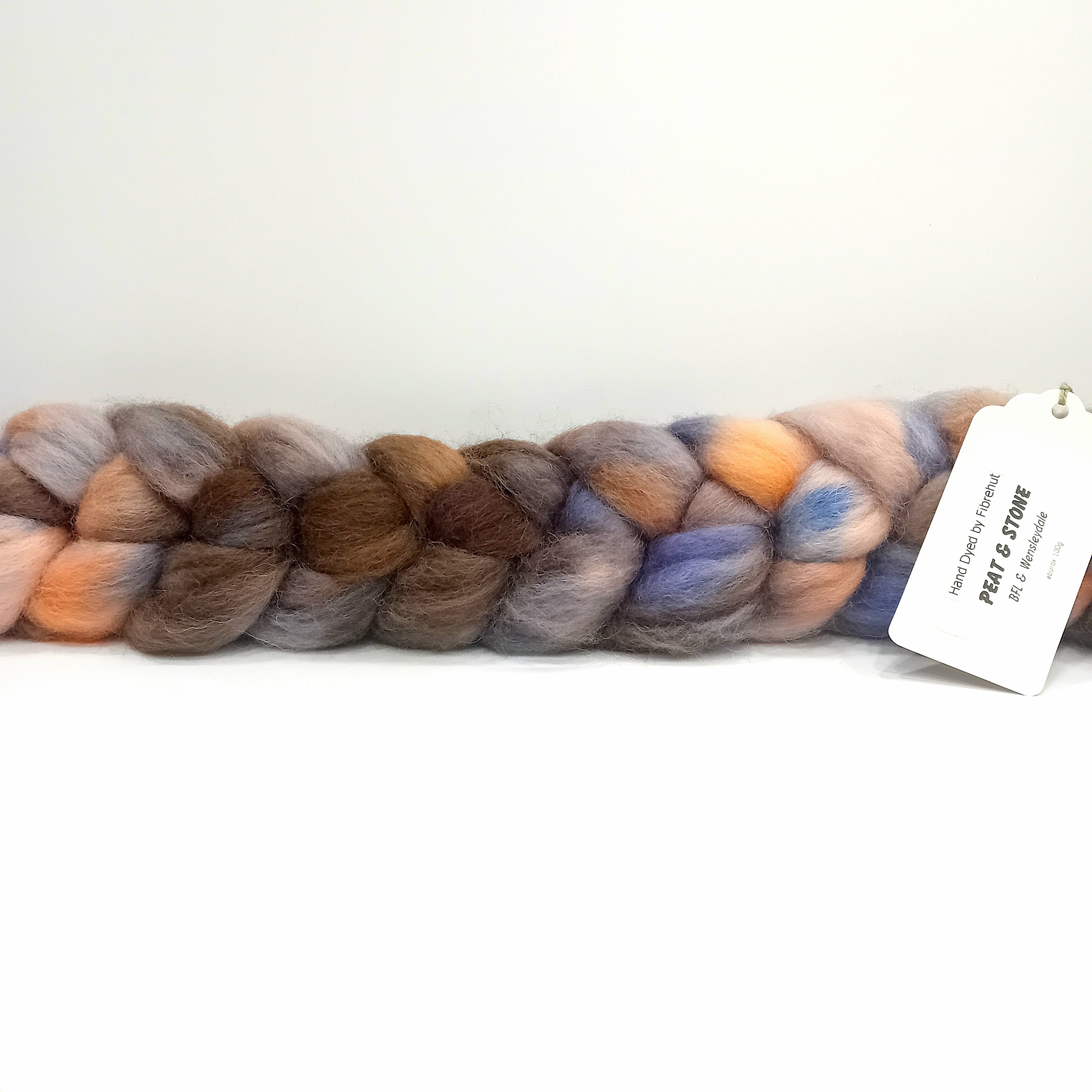 hand dyed fibre