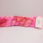 hand dyed combed top