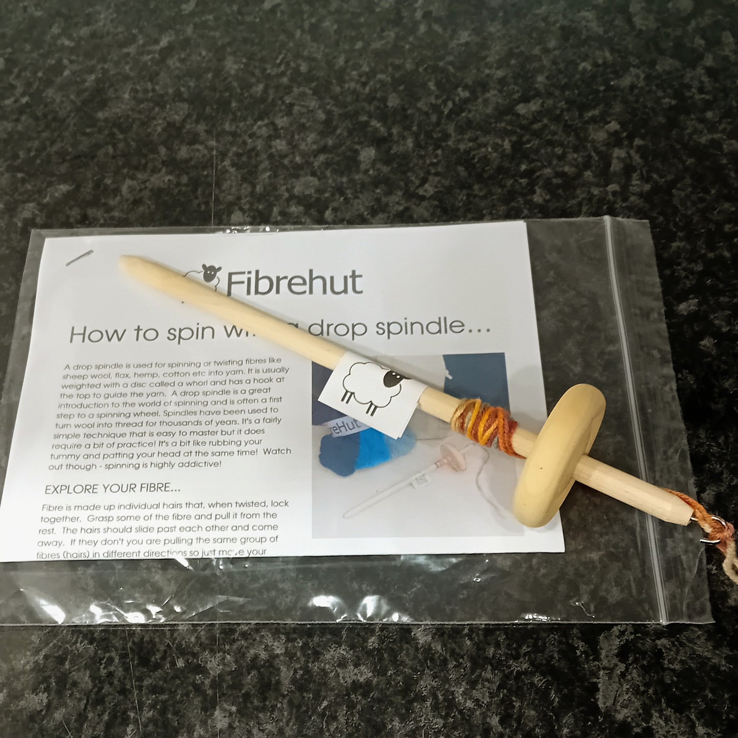 Drop Spindle (FIBREHUT)