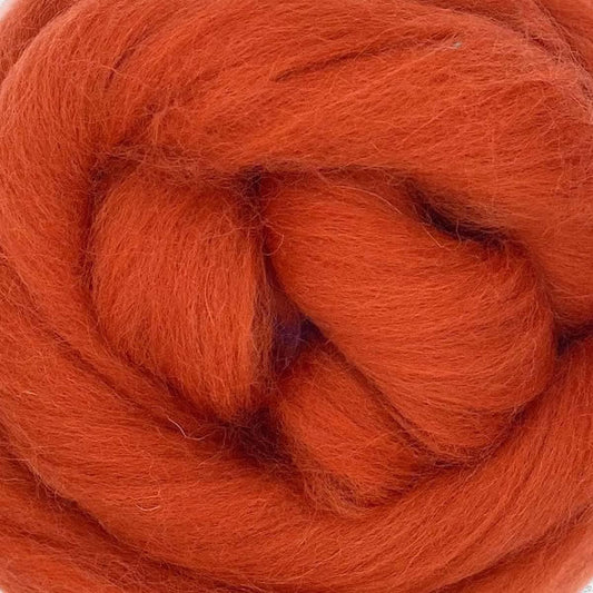 Shetland combed fibre wool top