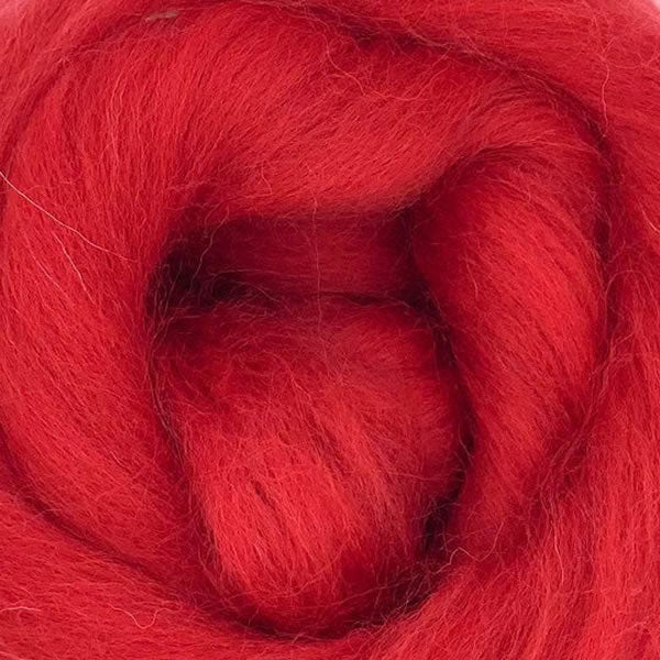 shetland combed wool fibre top