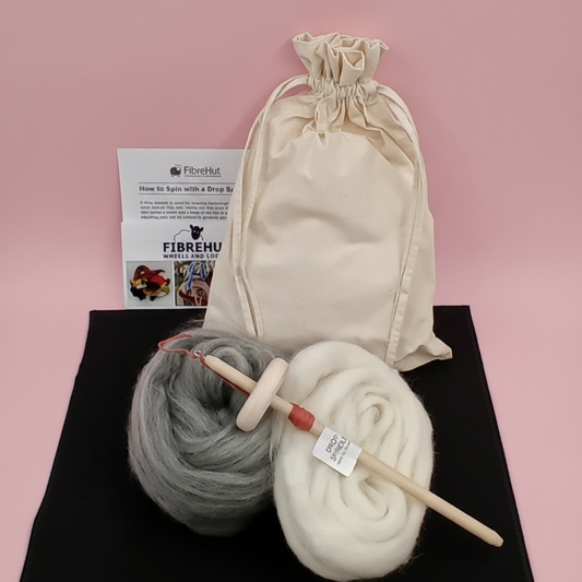 Drop Spindle Spinning Kit #2