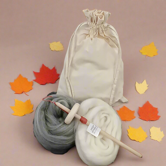 Drop Spindle Spinning Kit #2
