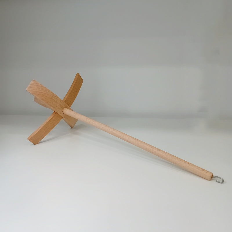 Turkish spindle for wool spinning