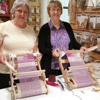 Mug rug weaving Workshop at fibrehut