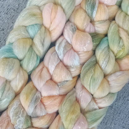 hand dyed fibre