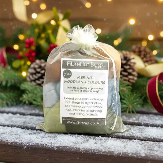 Merino colours - WOODLAND