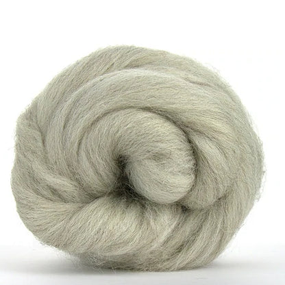 grey swaledale sheep wool top